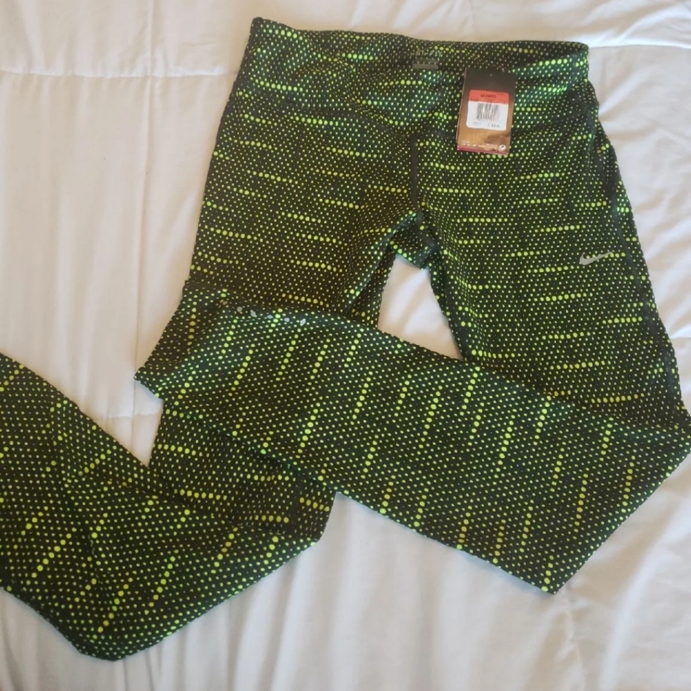 Neon Green Nike Women's Legging